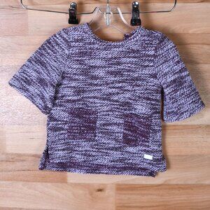 7 for all mankind shortsleeve sweater